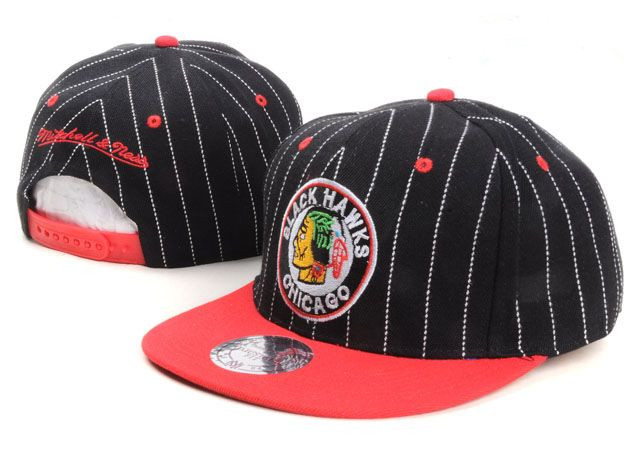 NHL Chicago Blackhawks M&N Snapback Hat NU02